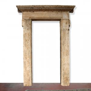 Antiker Steing Portal. Epoche 1500.